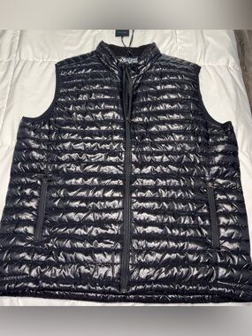 Levelwear NWT Packable Puffer Vest Men's XXL Black
